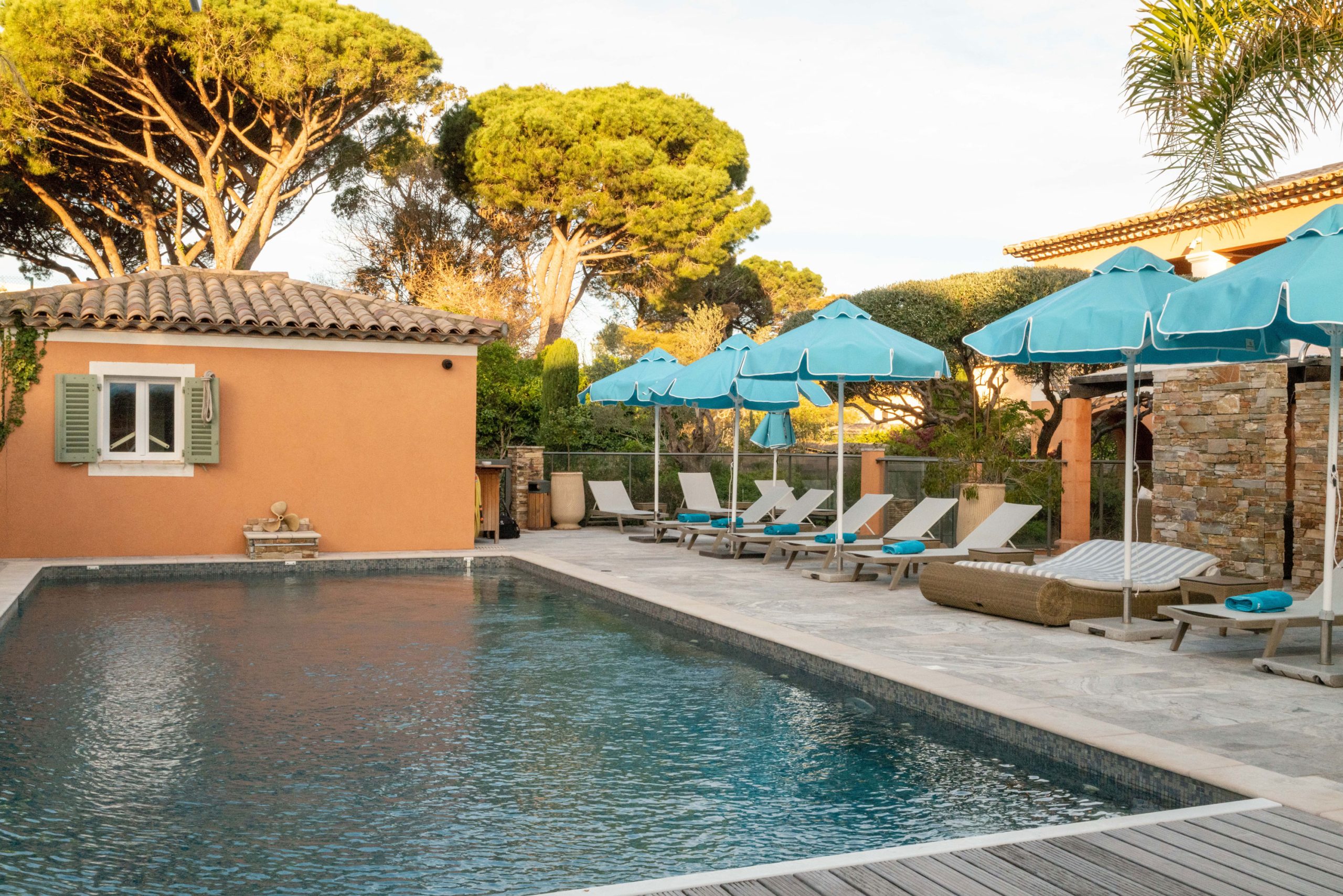 Photo - Piscine de l'hôtel Le Mouillage