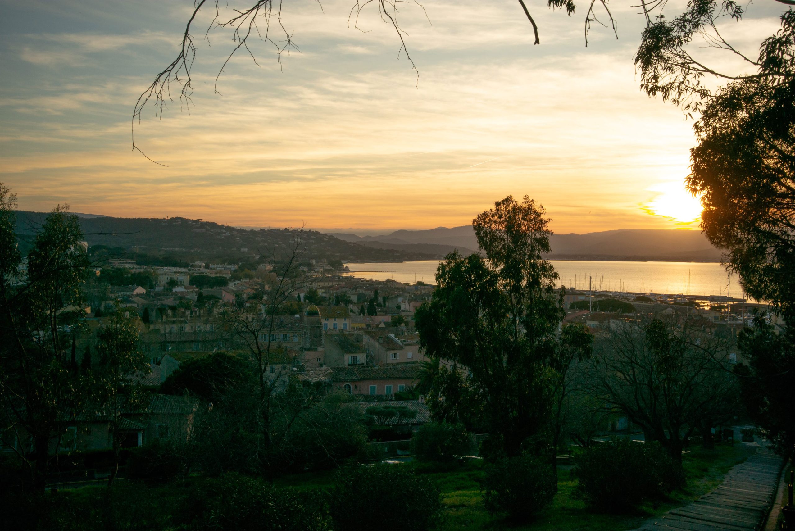 Foto - Sonnenuntergang in Saint-Tropez