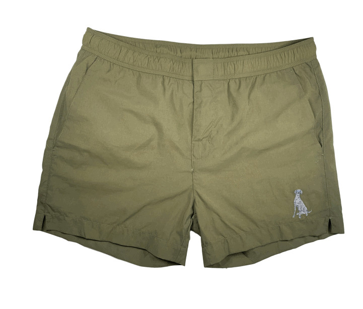 Photo - Khaki bathing shorts - hotel saint tropez